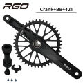 RGO 1 x 10 11 12 Speed Crankset Eagle Tooth for MTB XC / TR / AM 170 mm,32T/34T/36T,BB68/73 Chainset. 