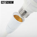 E27 Direct Plug in Swivel Head E27 Socket Bulb Holder with Switch EU Plug LED Table Lamp Hose Steering Lever Lamp Base. 