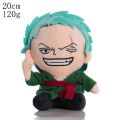 20cm OnePiece Anime Figure Zoro Luffy Chopper Plush Toys Cute Cartoon Plushie Stuffed Dolls Pendant Kids Xmas Gifts. 