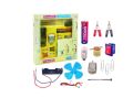 DIY Science Experiment Kit for Kids | Electronic Science Project Kit with DC Motor Fan Set | Educational Science Toys for School Students | Fun DC Motor Fan Science Kit for Kids | School Project Kit for Electronic Circuits and Physics. 