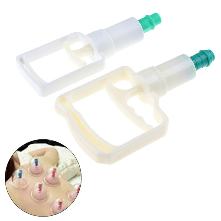 【Big-Sales】 Suction pump Manual Vacuum Compression Massage Vacuum Cupping Air Pump Compression Hand Pump
