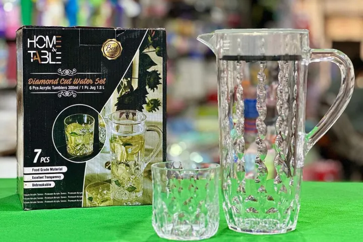 Acrylic%20transparent%20Water%20Set%20Tableware%20Set%20including%206%20Glass%201%20Acrylic%20Water%20Jug%207%20Pcs%20Set%20-%20Image%206