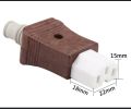 CE Copper IEC320 C13 C14 C15 UPS PDU Connector Power Cord Rewirable Cable Wiring Plug Female AC Power Socket Plug. 