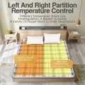 Electric Blanket 220 110V Thicker Heater Heated Blanket Mattress Thermostat Electric Heating Blanket Winter Body Warmer EU US Pl. 
