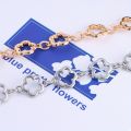 Flower Bag Extender Chain Purse Bag Strap Extender Chain DIY Women Handbag Purse Making Replacement Accessories.