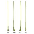 4Pcs Nylon Decoration Antenna Simulation Signal Pole Accessories 1/8 1/10 RC Crawler Car TRX4 TRX6 SCX10 D90 D110 TF2 RGT Tamiya.