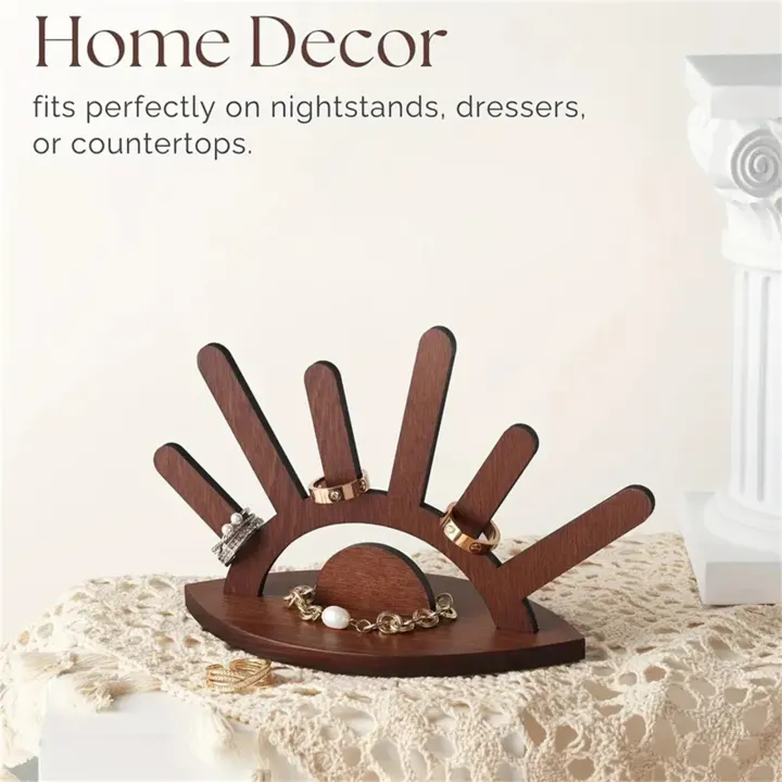 Creative%20Wooden%20Jewelry%20Display%20Stand%20Rings%20Holder%20Handcrafted%20Organizer%20for%20Necklaces%20Earrings%20Home%20Decor%20Gift%20-%20Image%202