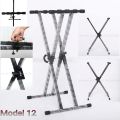 double keyboard and piano stand for all kind of keyboard.