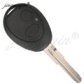 Jingyuqin Remote Car Key Shell For Land Rover Discovery 199-2004 Fit BMW Mini Cooper R50 R53 S 2001 - 2005 MG7 Replace 2 Buttons.