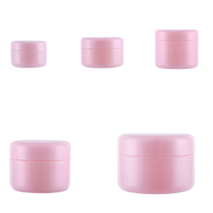 5Pcs/Pack%2010g%2020g%2030g%2050g%20100g%20Refillable%20Bottles%20Pink%20Plastic%20Empty%20Makeup%20Jar%20Pot%20Travel%20Face%20Cream%20Lotion%20Cosmetic%20Container%20-%20Image%203
