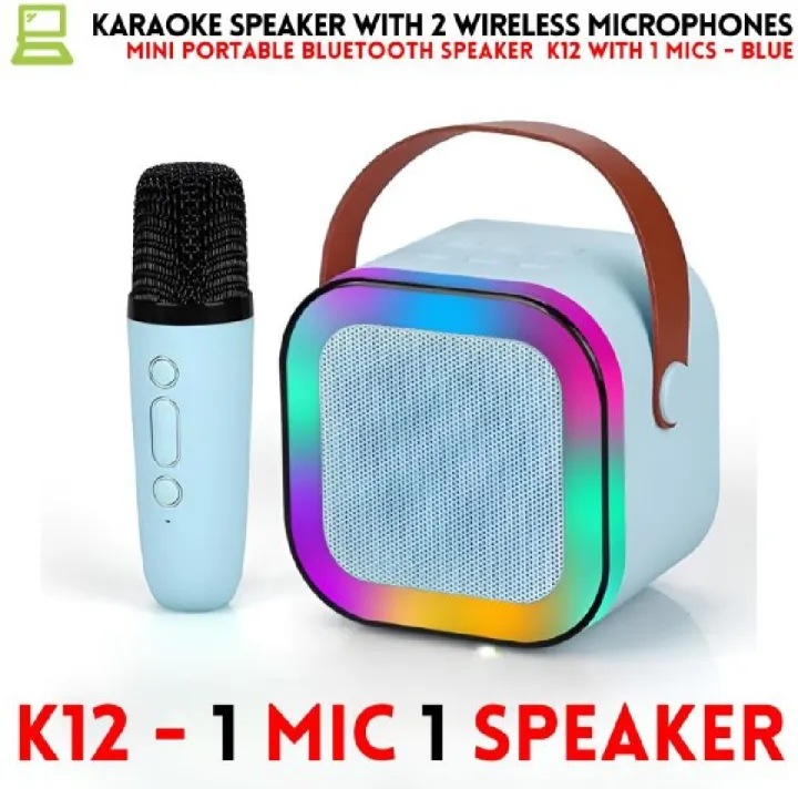 K12%20Wireless%20Mic%20With%20Speaker%20-%20Single%20/%20Double%20RGB%207%20Colour%20Dancing%20Light%20Karaoke%20Mic%20With%20Portable%20Bluetooth%20Microphone%20For%20Recording%20With%20Speaker%20Bluetooth%20wireless%20speaker%20and%20microphone%203%20in%201%20USB/AUX/SD%20Card%20Slot%20Karaoke%20Handheld%20Microphone%20-%20Image%206