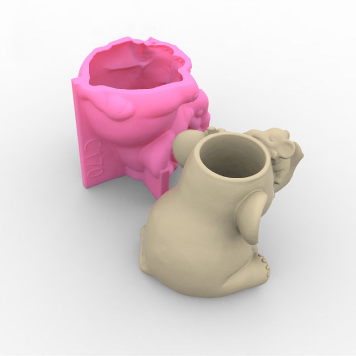 Baby%20Mother%20Elephant%20Mold%20Succulent%20Flower%20Pot%20Ashtray%20Pen%20Holder%20Silicone%20Mold%20Scented%20Molds%20For%20Gypsum%20Concrete%20plaster%20Mould%20-%20Image%205