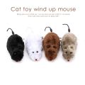 Pet Interactive Cat Toy Mouse Moving Automatic Cat Toys Mice With Spring Wheels For Kitten Indoor Outdoor Exercise Play. 