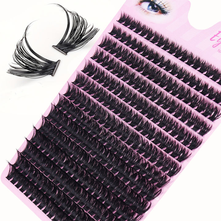 280%20Pcs%208D%20Fluffy%20Thick%20Eyelash%20Clusters%20D%20Curl%20Wispy%20Individual%20Lashes%208-16mm%20Mix%20False%20Eyelashes%20Extensions%20%20Cluster%20Lashes%20-%20Image%203