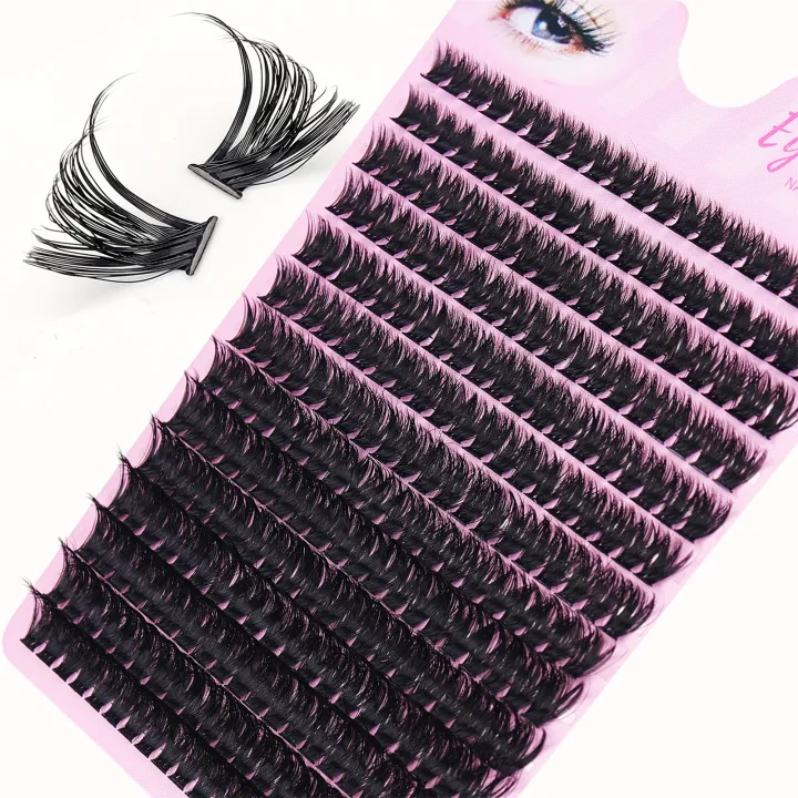 280%20Pcs%208D%20Fluffy%20Thick%20Eyelash%20Clusters%20D%20Curl%20Wispy%20Individual%20Lashes%208-16mm%20Mix%20False%20Eyelashes%20Extensions%20%20Cluster%20Lashes%20-%20Image%203