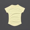 HISTELLO Impact Short Sleeve Yoga Tops Seamless Women Slim Fit High Stretch Gym Fitness Running Workout Sports T Shirt.