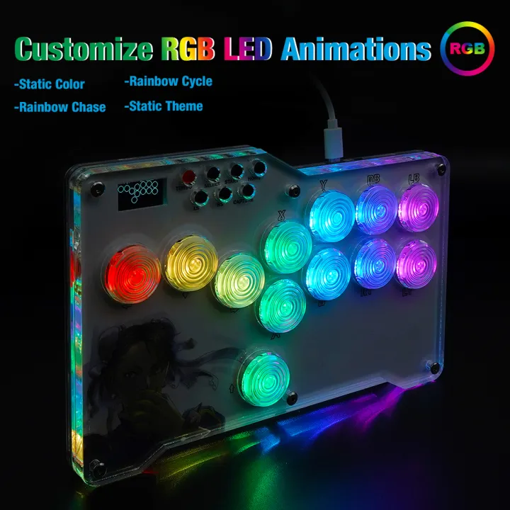 Flatbox%20Hitbox%20Arcade%20Joystick%20Fight%20Stick%20For%20PS4/PS3%20With%20Turbo&Capture%20Function%20Street%20Fighter%20Game%20Controller%20For%20PC/NS%20-%20Image%205