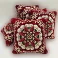 velvet jecurad cushion set. 