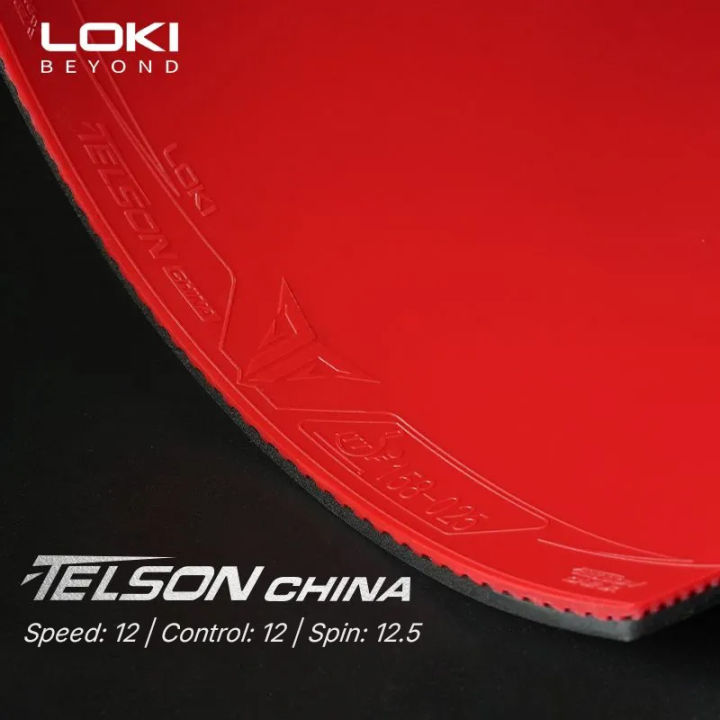 LOKI%20TELSON%20CHINA%20Table%20Tennis%20Rubber%20Professional%20Semi-Sticky%20Ping%20Pong%20Topsheet%20with%20Pre-tuned%20Cake%20Sponge%20for%20Loop%20&%20Control%20-%20Image%206