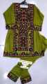 Girl Balochi ghagha 2 pcs suit beautiful balochi embroidery in multiple colors Frocks traditional Balochi. 