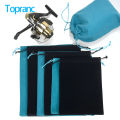 Fishing Tackle Fishing Gear Accessories Wheel Storage Pouch Bag Fishing Reel Bag Portable Drawstring Reel Protect. 