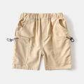 Cotton Children Brown Short Pants for Boys 2 to 3 4 5 6 7 8 Years Kids Shorts 2025 Beach Shorts Casual Loose Toddler Boy Shorts. 