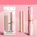 Pencil Eraser Cartoon Push Style Eraser Creative Retractable Durable Cute Art Girls Press The Eraser Stationery School Supplies. 