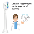 Replacement Toothbrush Heads Compatible with Sonicare Electric Toothbrush Brush Head 1100 2100 4100 5100 5300 6100 7500.