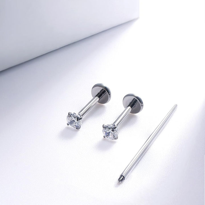 3%20PCS%20ASTM-F136%20G23%20Titanium%20Steel%20Labret%20Lip%20Piercing%20Men%20Women%20Round%20CZ%20Crystal%20Ear%20Cartilage%20Helix%20Piercings%206/8/10MM%20-%20Image%204
