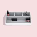 Wooden makeup organizer/cosmetics organizer/makeup box. 