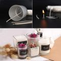 100Pcs Candle Holder 61m Cotton Candle Wick Smokeless Aromatherapy Cylindrical Candle Thread Candle Making Kit DIY Candle Maker.