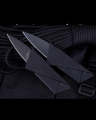 Credit card style folding pocket knife available now. 