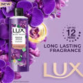 Buy 3 Lux Body Wash Black Orchid Scent & Juniper Oil 245ml and Get Travel Bag FREE. 