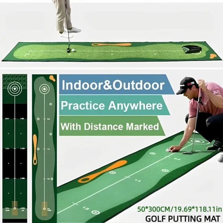 Golf%20Carpet%20Putting%20Mat%20Indoor%20Outdoor%20Training%20Putting%20Practice%20Golf%20Green%20Fairway%20Pad%20Washable%20Anti-Slip%2050X300cm%20JH1041%20-%20Image%202