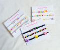 Pack Of 3 Customize Name Beaded Bracelets | Cute Handmade Bracelet | Pearl Bracelet |. 