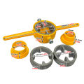 6PC water pipe die plastic pipe manual threading cone tap wrench thread tool accessory set. 