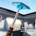 SEAMETAL Car Front Windshield Defogging Brush Telescopic Long Handle Car Household Glass Clean Brushes Dust Remover Tool. 