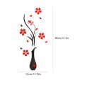 DIY Vase Flower Tree Crystal 3D Wall Stickers Decal Home Decor DIY Vase Flower Tree 3D Wall Stickers Decal Home Decor. 
