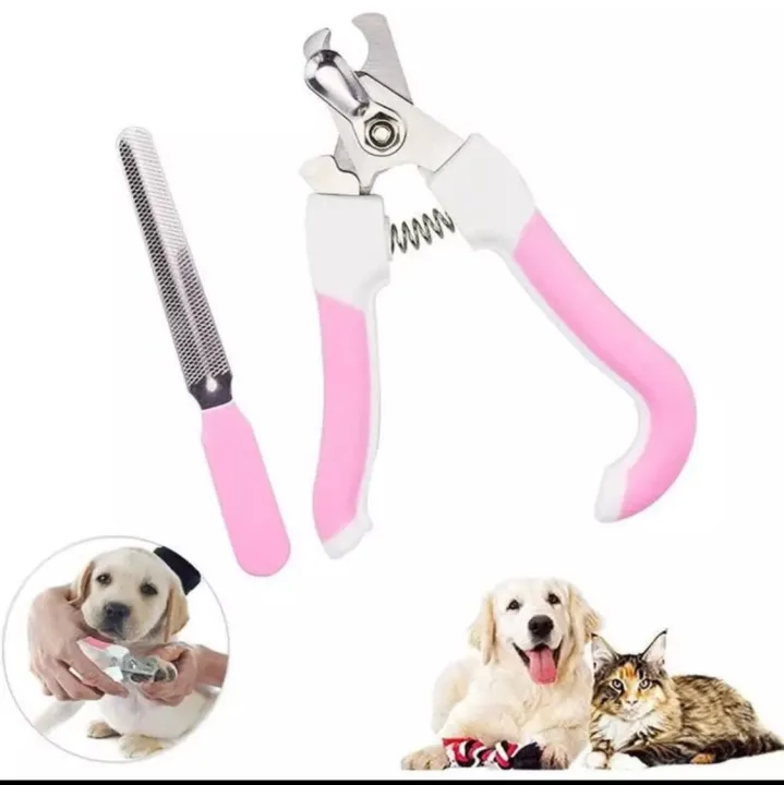 Pet Nail Clipper Stainless Steel Blade Grooming Trimmer for Your Dog & Cat & Pets