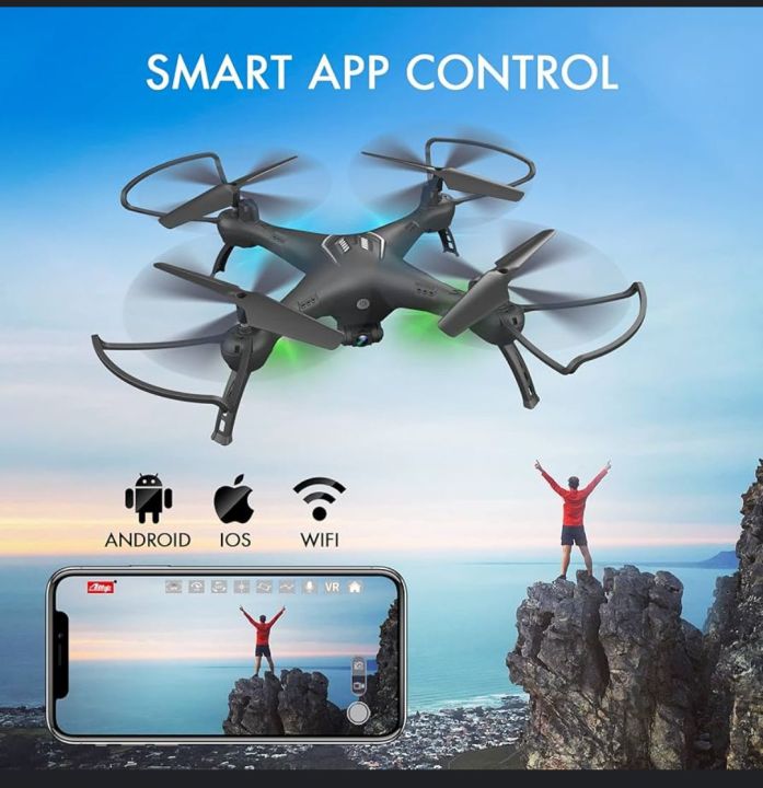 Y series 2.4Ghz Four Axis Quadcopter with wifi hd camera -  Aerial Photography with One key return Option
