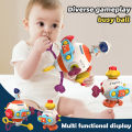 8 in 1 Educational Learning Montessori Toy Busy Cube Hand-on Ability Training Box Motor Skill Development Cube Toy for Kids .