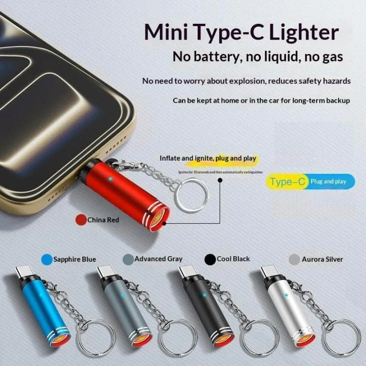 Electric%20Lighter%20-%20USB%20C%20Lighter,%20Flameless%20Windproof,%20Men's%20Gift%20-%20Mini%20Version%20-%20Image%203