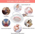 Sitz Bath, Sitz Bath for Hemorrhoids, Sitz Bath for Toilet Seat, Postpartum Care, Sits Bath Kit for Women, Collapsible, Flusher Hose, Drain Holes, Wider Seating Area, Deeper Bowl.