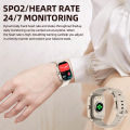 Full Touch Screen Smart Watch 2026 New Men Sports Heart Rate Bluetooth Call 2.01 inch AI Voice 1ATM Waterproof Smartwatch Women.