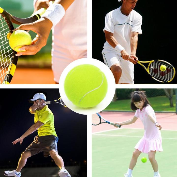 5/10PCS%20High%20Elasticity%20Tennis%20Professional%20Tennis%20Training%20Game%20Ball%20Outdoor%20Dogs%20Bite%20and%20Chomp%2063mm%20Tennis%20Ball%20-%20Image%206