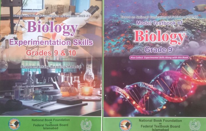 Textbook of Biology With Experimemtation Book Grade 9 By National Book Foundation As Federal Textbook Board Islamabad