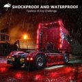 USB Rechargeable Warning Light LED Road Flares Emergency Lights Roadside Safety Beacon Disc Flashing Magnetic Beacon. 