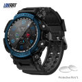 LOKMAT Brand New ATTACK Pro Sport Smart Watch Bluetooth Calls Watches 5ATM Waterproof Fitness Tracker Heart Rate Monitor 2023. 