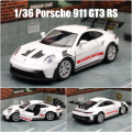 1:36 Porsche 911 GT3 RS Supercar Alloy Car Diecasts & Toy Vehicles Car Model Miniature Scale Model Car Toys For Children. 