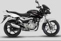 Bajaj Pulsar 150 Black White Full Sticker Kit. 